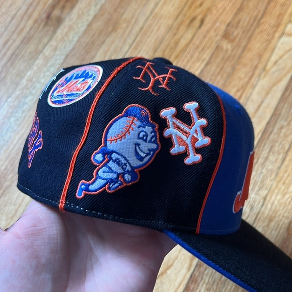 Vintage New York Mets Hat / Size 7 / Fitted / American Needle Coopers Collection - Picture 6 of 7